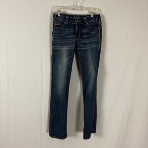 Rock & Roll Denim Men's Boyfriend Fit Jeans 27x34 Distressed Medium Wash